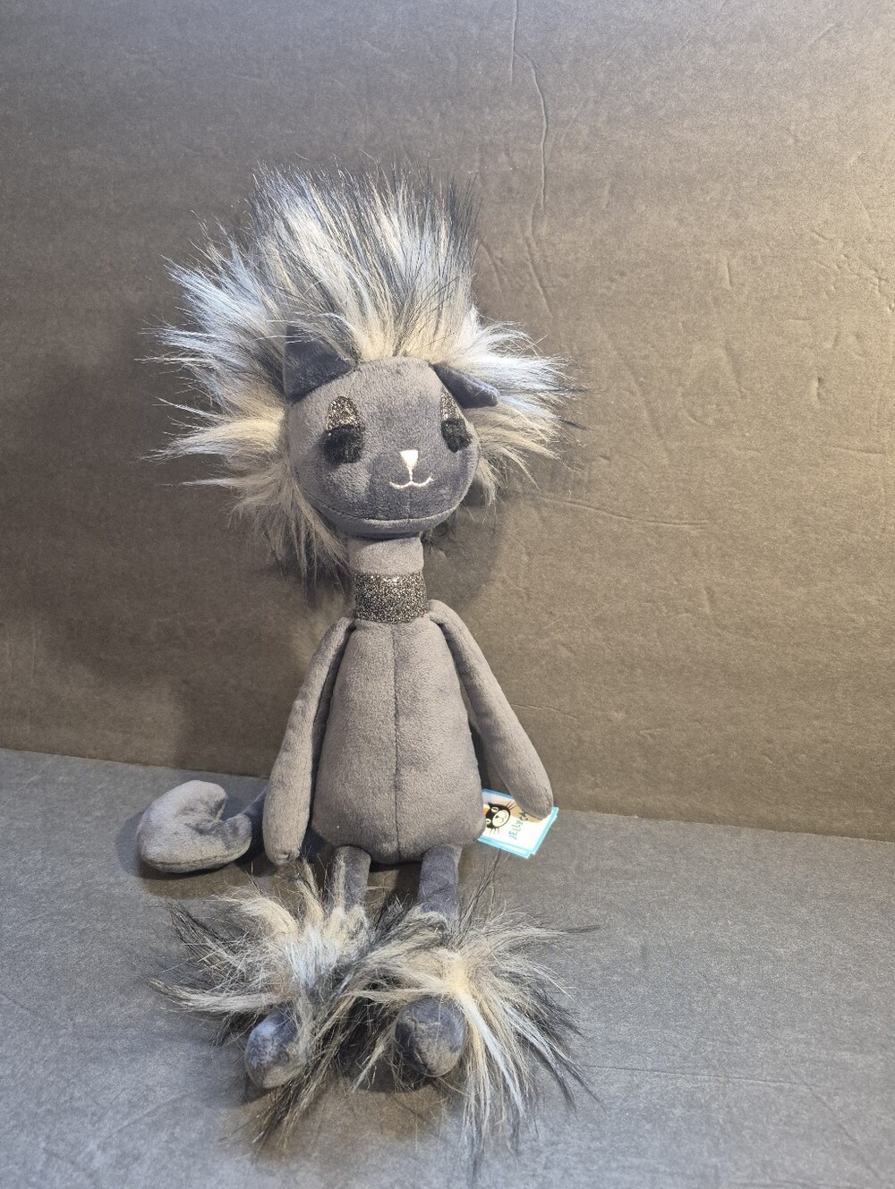 NWT RETIRED Swellegant Kitty Gray Cat Jellycat